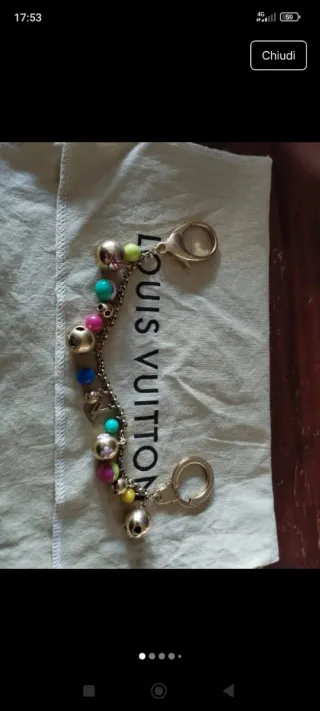 Portachiavi Louis Vuitton originale