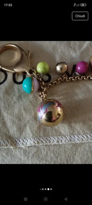 Portachiavi Louis Vuitton originale