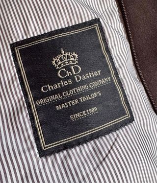 Americana Charles Dastier Marrón Talla L