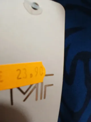 Vestido azul novo com etiqueta