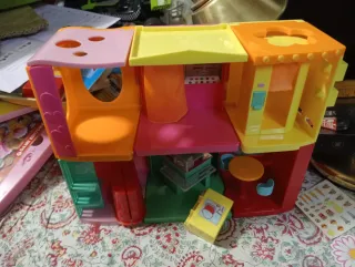 Casa Polly Pocket con scivolo e accessori