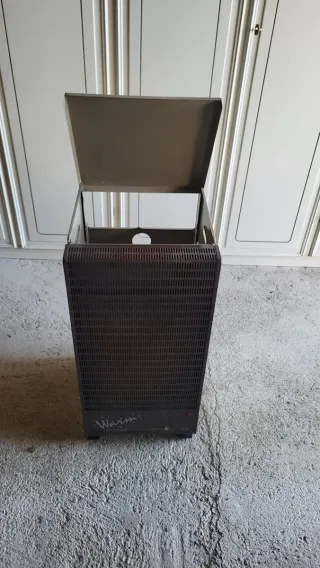 Stufetta gpl vintage con vano bombola