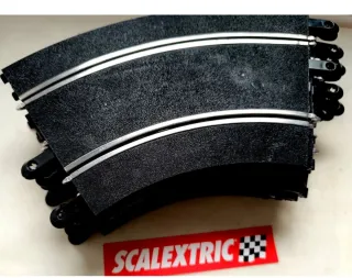 Lote 10 curvas Scalextric