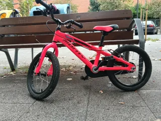 Bicicleta niña rosa Monty