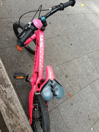 Bicicleta niña rosa Monty