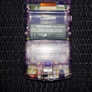 Nintendo Game Boy Color Morado Transparente