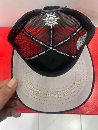 Gorra Trucker Godspeed 4ever Negra y Verde