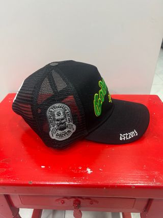 Gorra Trucker Godspeed 4ever Negra y Verde