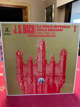 Vinilo J.S. Bach - La Obra Integral Para Organo I