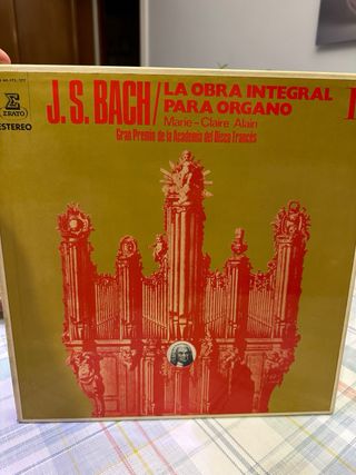 Vinilo J.S. Bach - La Obra Integral Para Organo I