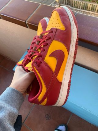 Nike Dunk Low Rojo y Amarillo
