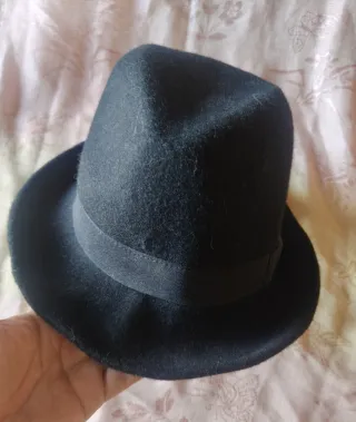 Sombrero cloché mujer lana 100%