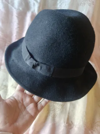 Sombrero cloché mujer lana 100%