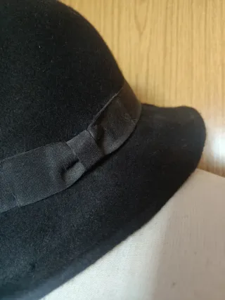 Sombrero cloché mujer lana 100%