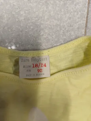 Set 2 maglie bimba 18-24 mesi