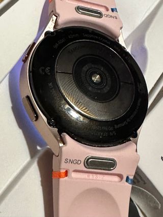 Samsung Galaxy Watch FE Rosa + correa negra