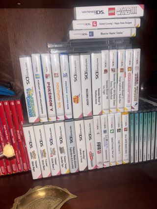 Lote Videojuegos Nintendo DS y 3DS