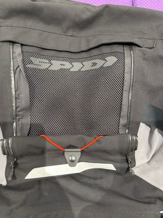 Chaqueta de moto SPIDI Tour Evo H2Out talla L