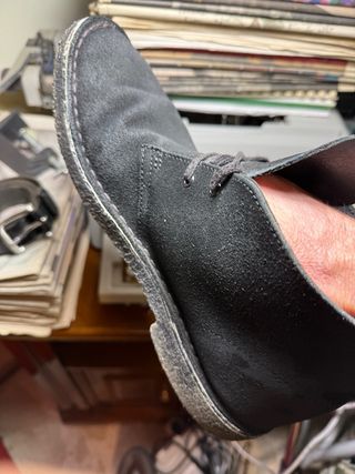 Clarks Desert Boot Uomo Nere Taglia 43