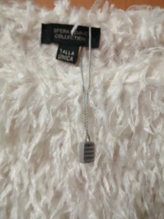 Poncho pelo sintético