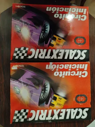 2 Circuitos Scalextric Iniciación