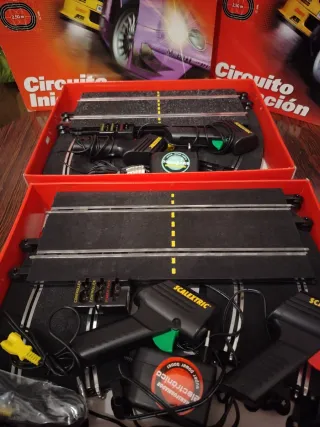 2 Circuitos Scalextric Iniciación