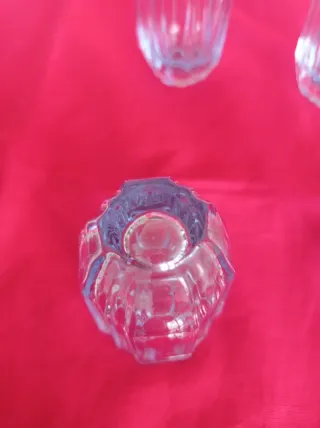 Bicchierini da liquore vintage blu anni '50