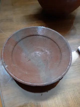 Juego de barro: peroles y plato