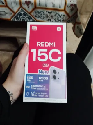 Redmi 15C 5G 128GB 8GB RAM Nuevo