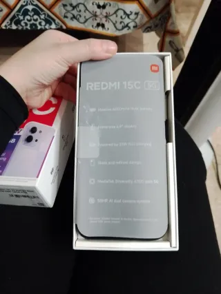 Redmi 15C 5G 128GB 8GB RAM Nuevo