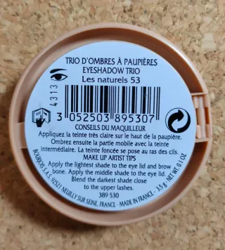 Sombra de ojos trio Bourjois