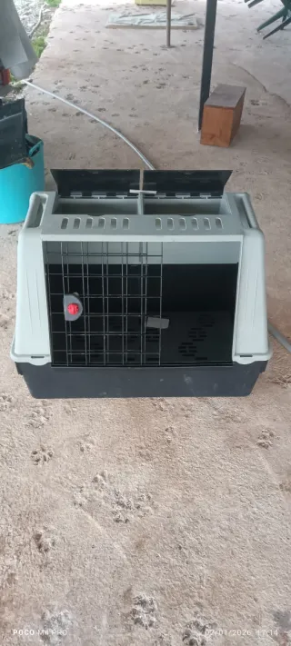 Jaula transportín para perros