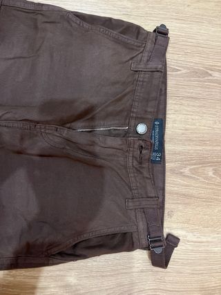 Lote 3 pantalones cargo (marrón, verde, rosa)