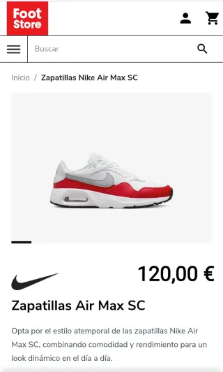 Nike Airmax SC Talla 44