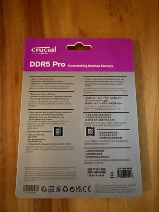 Crucial DDR5 32GB 6000MHz Kit RAM