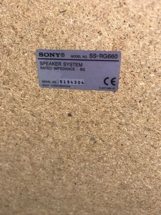 Altavoces Sony Doble Woofer Híbrido