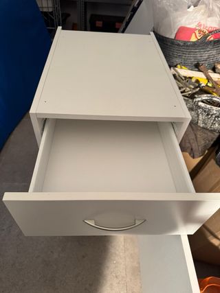 Mueble blanco cocina/oficina