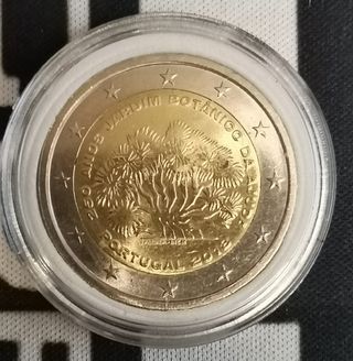 Moneda 2€ Conmemorativa Portugal 2018 Botánico