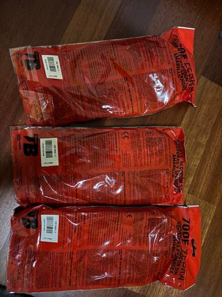 3 Paquetes Guantes Protección TB 700F ZEBRA