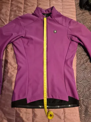 Chaqueta Ciclismo Mujer Siroko Morada