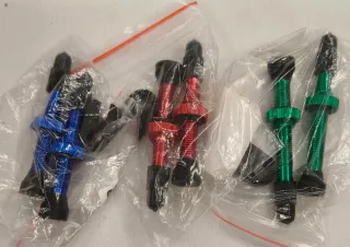 Válvulas Presta Aluminio Colores Tubeless