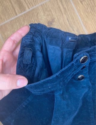 Pantaloncino pantagonna bambina 4 anni blu notte