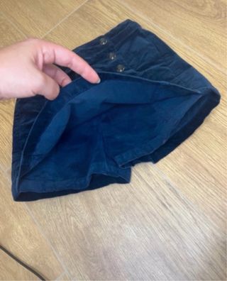 Pantaloncino pantagonna bambina 4 anni blu notte