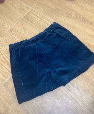 Pantaloncino pantagonna bambina 4 anni blu notte