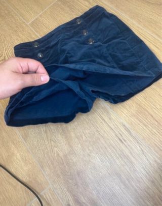 Pantaloncino pantagonna bambina 4 anni blu notte