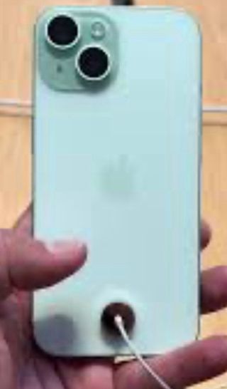 iPhone Verde/Plateado - 87% Batería