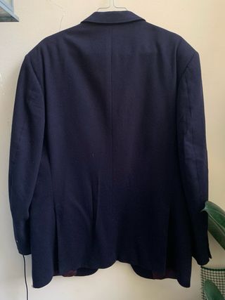 Corneliani Blazer in Lana & Cashmere Nero size48