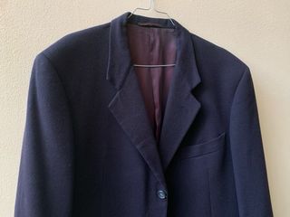Corneliani Blazer in Lana & Cashmere Nero size48