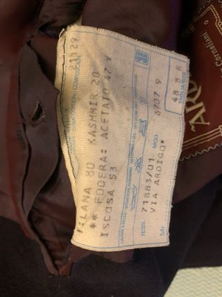 Corneliani Blazer in Lana & Cashmere Nero size48