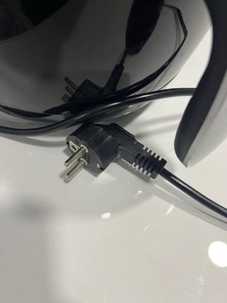 Freidora de aire negra